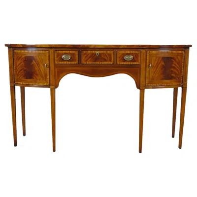 Pre-owned Drexel Vintage  Mahogany Sideboard In Brown