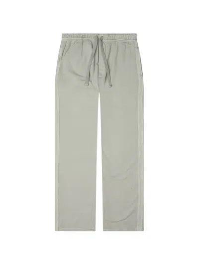 D-r-g-n Lian Straight-hem Tarck Pants In Gray