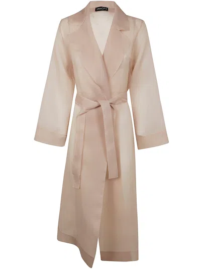 Drhope Belted Windbreaker Trench