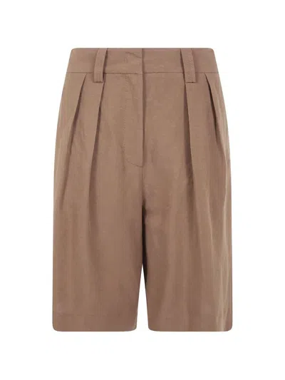 Drhope Bermuda Trousers In Brown