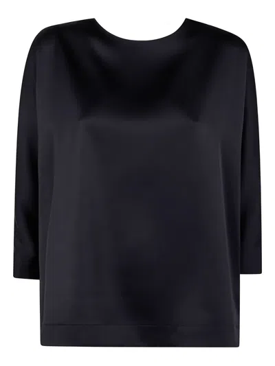 Drhope Button-fastening Satin Shirt In Black