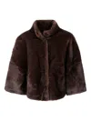 Drhope Dr. Hope Fake Fur Jacket Clothing In Brown