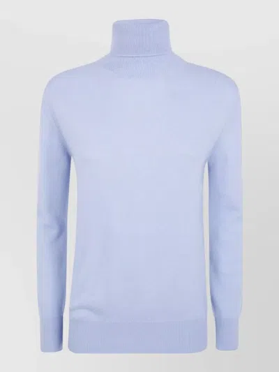 Drhope Cashmere Turtleneck Sweater In Blue