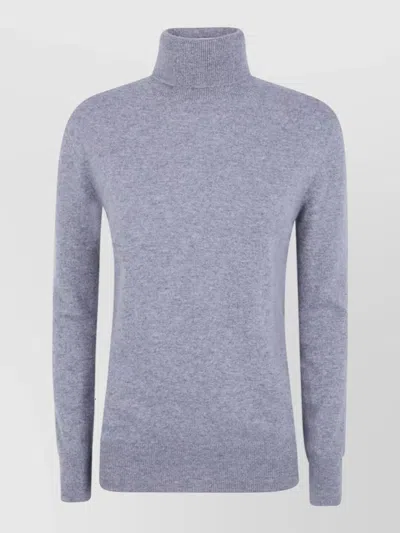 Drhope Cashmere Turtleneck Sweater In Blue