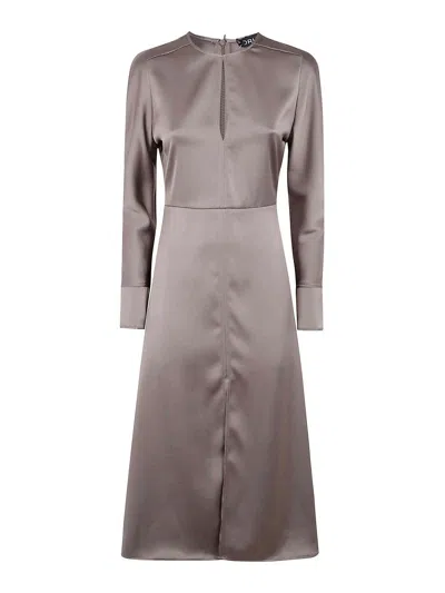 Drhope Vestido De Noche - Gris