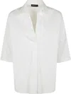 Drhope Oversized Blouse In 白色