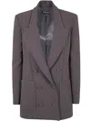 Drhope Dr. Hope Over Double Breasted Coat Clothing In Gray