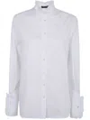 Drhope Ruffled Shirt In White