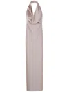 Drhope Node Long Dress In Neutrals