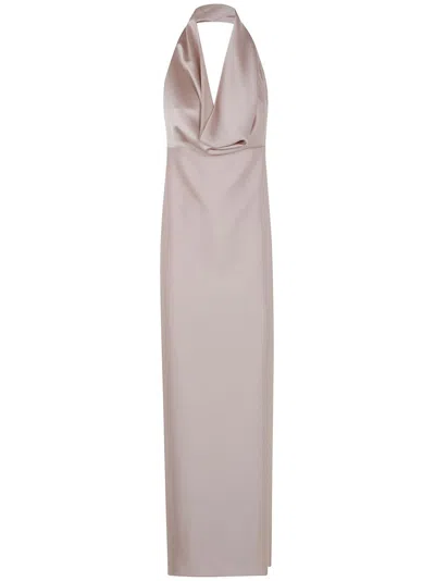 Drhope Draped Maxi Dress In Nude