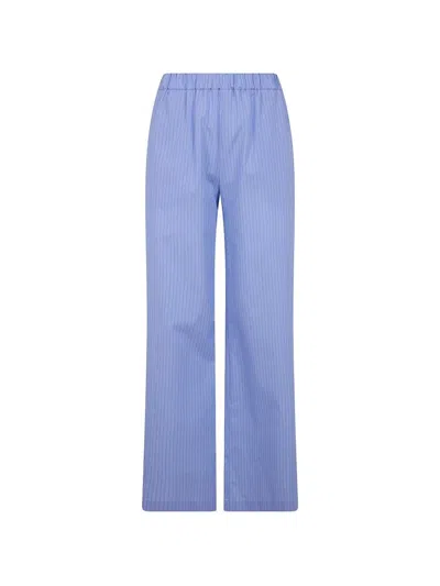 Drhope Elastic Waist Trousers In Blue
