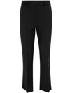 Drhope Flared Trousers In Black