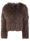 Drhope Dr. Hope Fur Jacket Clothing In Brown
