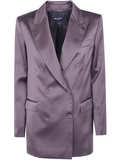 Drhope Jacket Double Breasted "4731.4331 300 Coffee" In Brown