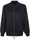 Drhope Jacket Zippered Black In Black