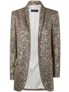 Drhope Sequin-embellished Blazer In Gray