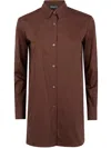 Drhope Long Shirt In Brown