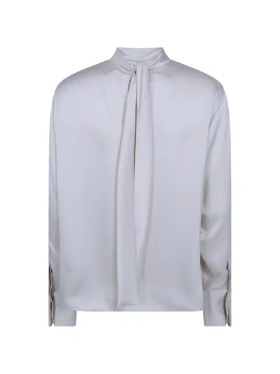 Drhope Long-sleeve Blouse In White