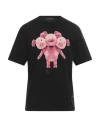Drhope Man T-shirt Black Size M Cotton
