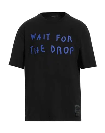 Drhope Man T-shirt Black Size Xl Cotton