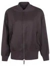 Drhope Herringbone-pattern Wool Bomber Jacket In Multi