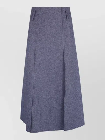 Drhope Midi A-line Skirt