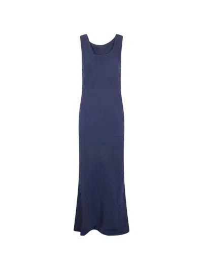 Drhope Midi Dress In Blue
