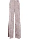 Drhope Pleated-front Corduroy Trousers In Neutral