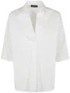Drhope Oversized Blouse In Optical White