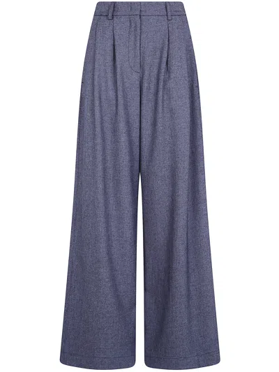 Drhope Pants Wide Leg Trousers In Gray