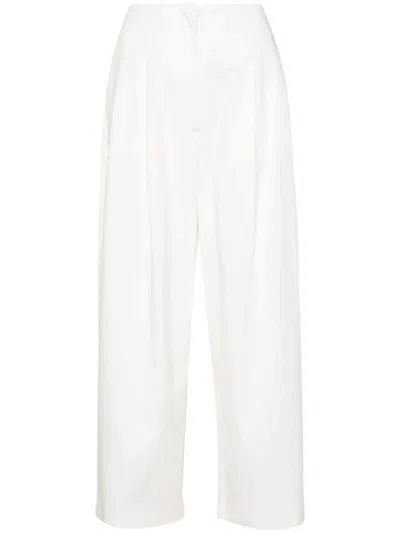 Drhope Pants With Pences In White