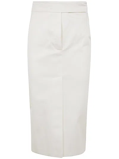 Drhope Pencil Skirt In White