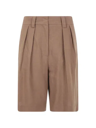 Drhope Pleated-detail Bermuda Shorts In Multi