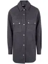 Drhope Button-fastening Check-print Jacket In Black