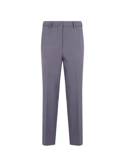 Drhope Pressed-crease Wide-leg Trousers In Gray