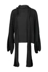 Drhope Dr. Hope Scarf Blouse Clothing In Black