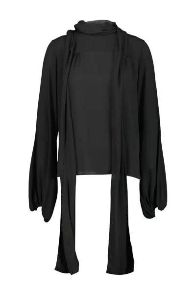 DRHOPE SCARF BLOUSE