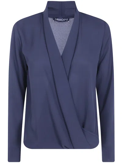 Drhope Shirt Classic Twist "classic Twist Shirt" In Black