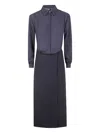 Drhope Dr. Hope Shirt Dress Clothing In Blue