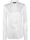 Drhope Long-sleeve Collared Shirt In White
