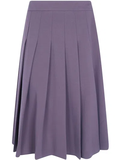 Drhope Skirt Pleated "classic" In Brown