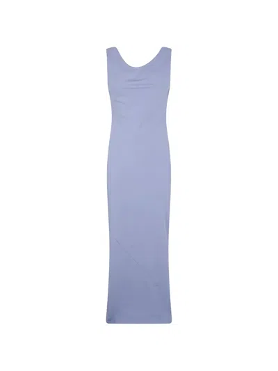 Drhope Sleeveless Maxi Dress In Blue