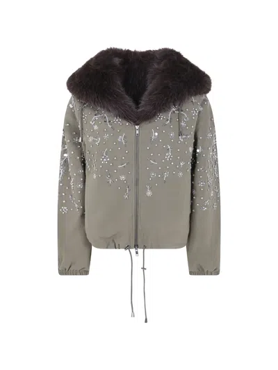 Drhope Soleil Bright Sequin-embellished Jacket In Multi
