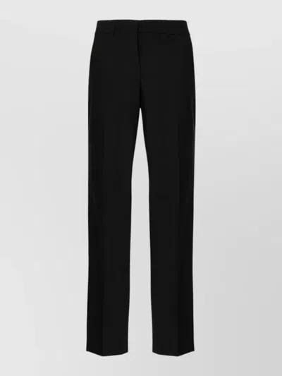 Drhope Straight-leg Trousers In Black