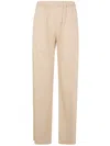 Drhope Striped Elastic-waist Pants