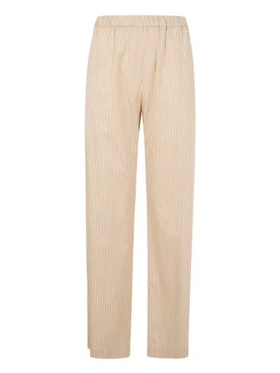Drhope Striped Elastic-waist Pants