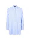 Drhope Oversized Classic Shirt In Blue