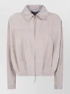 Drhope Suede Bomber Jacket