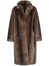 DRHOPE WOMAN FAKE FUR COAT,NA24.8498.EKO