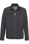Dri Duck Ace Woven Stretch Soft Shell Jacket In Gray